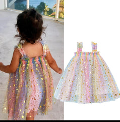 Rainbow Colorful Dress