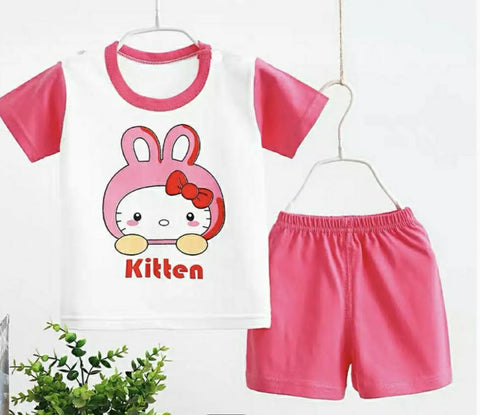 Kitten T-Shirt & Short Set
