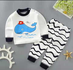 Whale Sweatshirt & Trouser Set