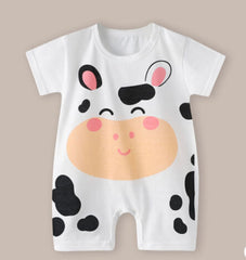 Cotton Cow Printed Romper