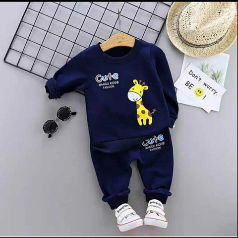 Giraffee Sweatshirt & Trouser Set