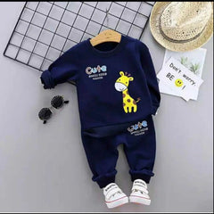 Giraffee Sweatshirt & Trouser Set