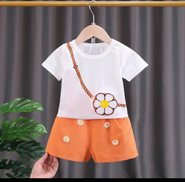 Sunflower T-Shirt & Short Set
