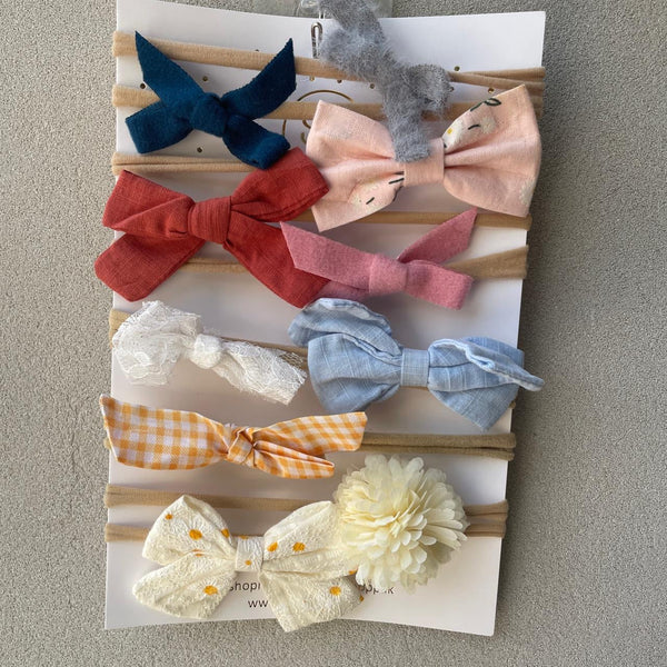 Nylon Baby Headband Set (10pcs) [FS]