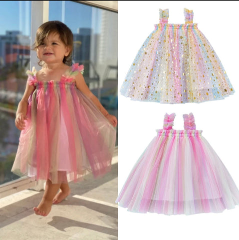 Rainbow Colorful Dress