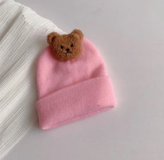 Cartoon Baby Bear Winter Cap Newborn Infant