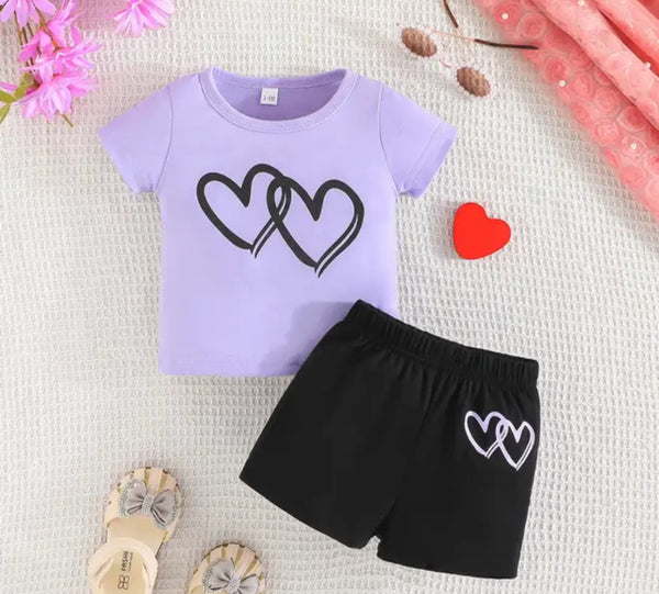 Hearty T-Shirt & Short Set