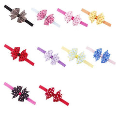 Polka Headband Set (10pcs)