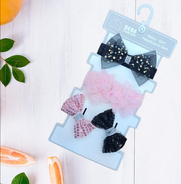 Headband & Clip Set