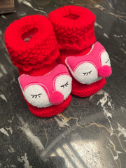 3D Cartoon Knitted Socks (Pack of 3)