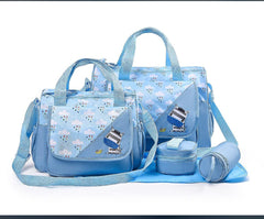 Animal Pattern Diaper Bag Set