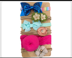 Glittery Headband Set (6pcs)