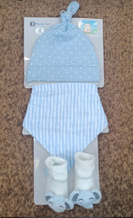 3 piece Set (Bib+Hat+Socks)