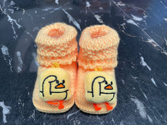 3D Cartoon Knitted Socks (Pack of 3)