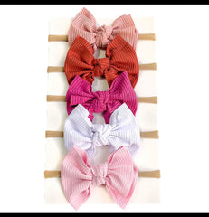Nylon Headband Set (Pack of 5)