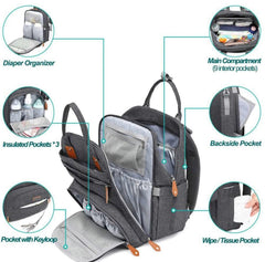 Waterproof Large Capacity Mother Baby Bag Diaper Bag