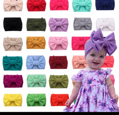 Big Bow Headband (pack of 3)