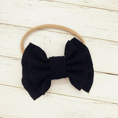 Elastic Big Bow Headband