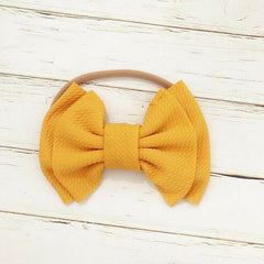 Elastic Big Bow Headband