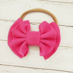 Elastic Big Bow Headband