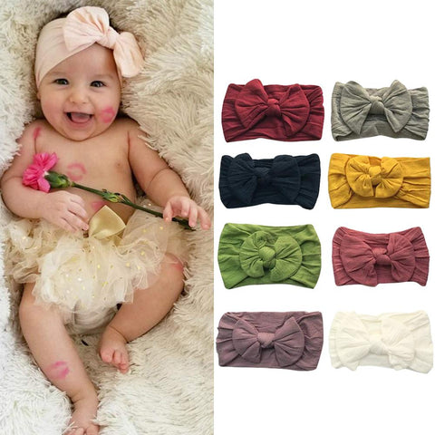 11.11 Baby Headband Turban Bowknot - Set of 6