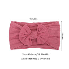 11.11 Baby Headband Turban Bowknot - Set of 6