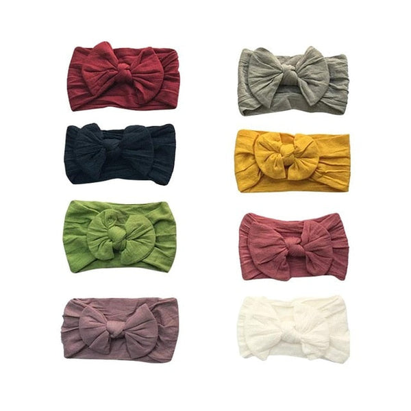 11.11 Baby Headband Turban Bowknot - Set of 6