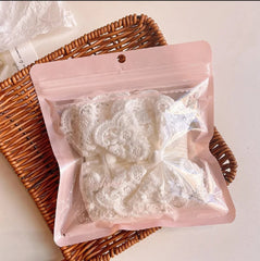 Baby Formal Headband and Socks Set Fancy Chiffon Bow 2pcs