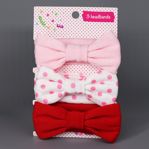 Fabric Headband Set (3pcs)