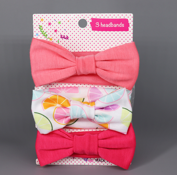 Fabric Headband Set (3pcs)