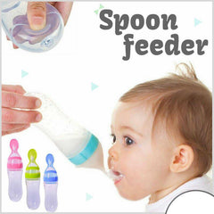 Baby Silicone Spoon Feeder Pacifier and Bowl (Pack of 3)