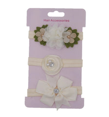 Baby Flower Headband Set (3pcs)