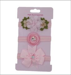 Baby Flower Headband Set (3pcs)