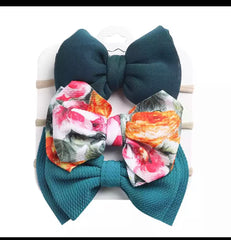 Printed Bow Set