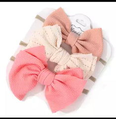 Net Lace Bow Set