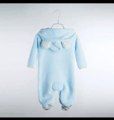 Fleece Hoodie Romper
