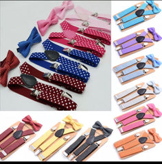 Dot Suspender and Bow Tie Sets