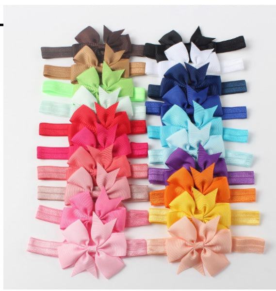Bow Headband Set (Set of 20)