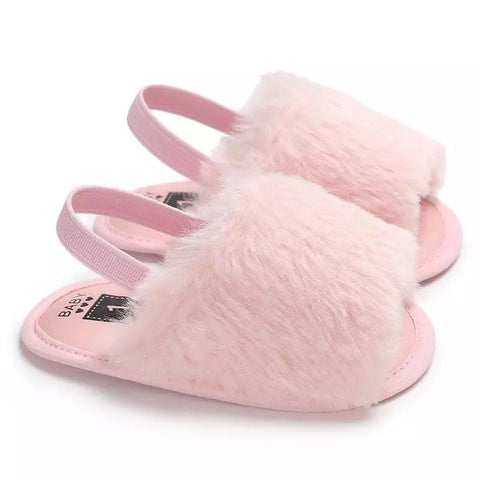 Fur Sandal