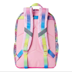Smiley Face Sequin Kids School Backpack
