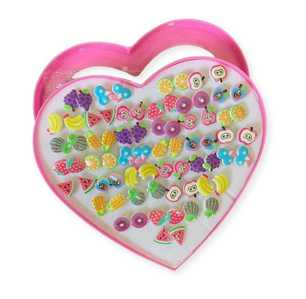 3D Fruit Earring (36 Pairs)