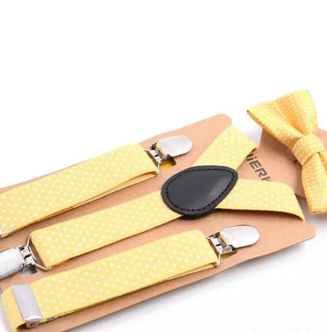 Dot Suspender and Bow Tie Sets
