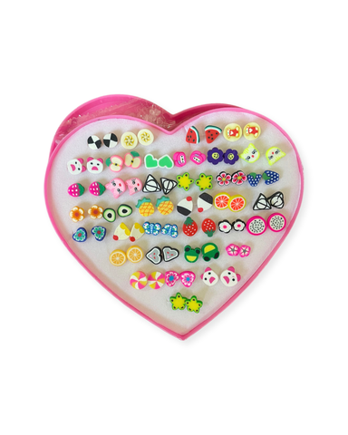 Fruit & Cartoon Earring (36 pairs)