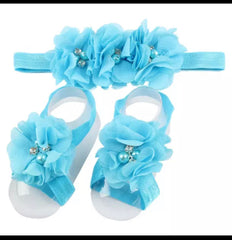 3 flower barefoot set