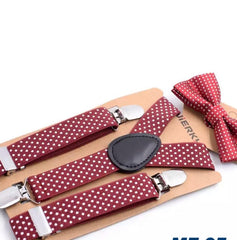 Dot Suspender and Bow Tie Sets