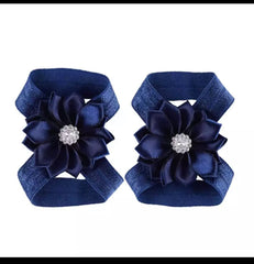 Flower stone barefoot