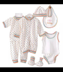 New born 8 pcs romper