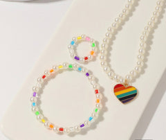 Heart Pearl Set (3pcs)