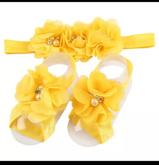 3 flower barefoot set