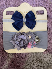 2 pcs shimmer fabric band set